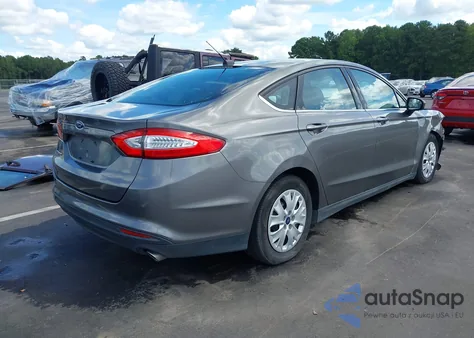 2014 Ford Fusion S из США, поврежденный, VIN 3FA6P0G75ER394648